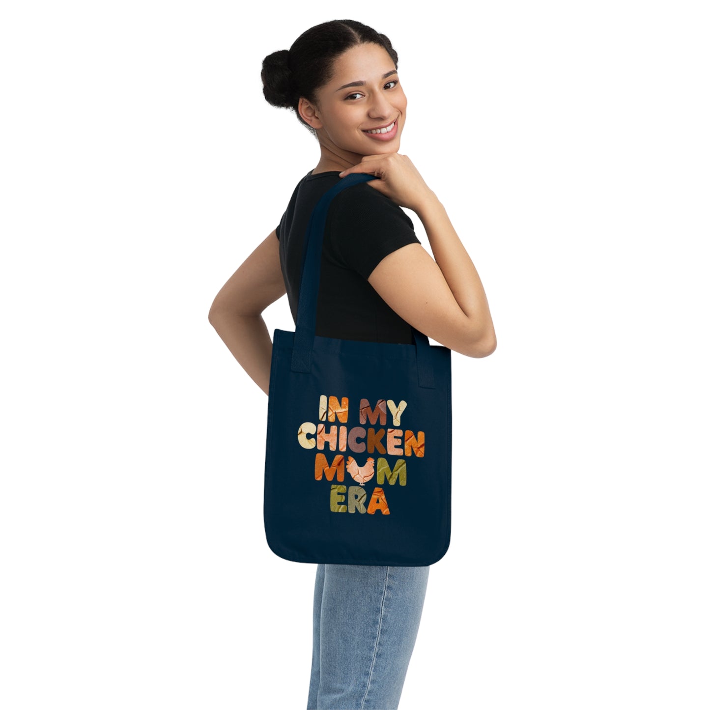 IN MY CHICKEN MUM ERA Canvas Tote Bag