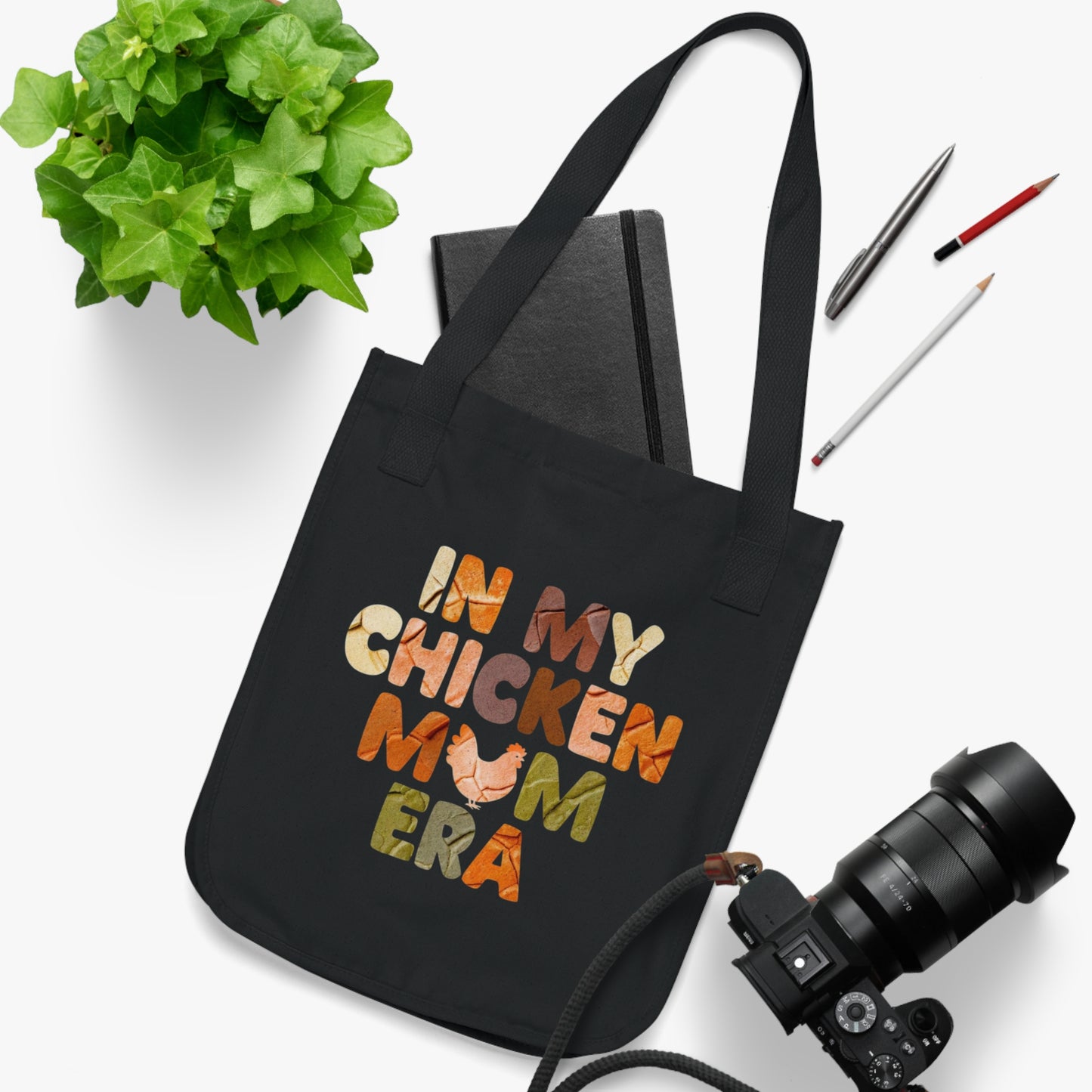 IN MY CHICKEN MUM ERA Canvas Tote Bag