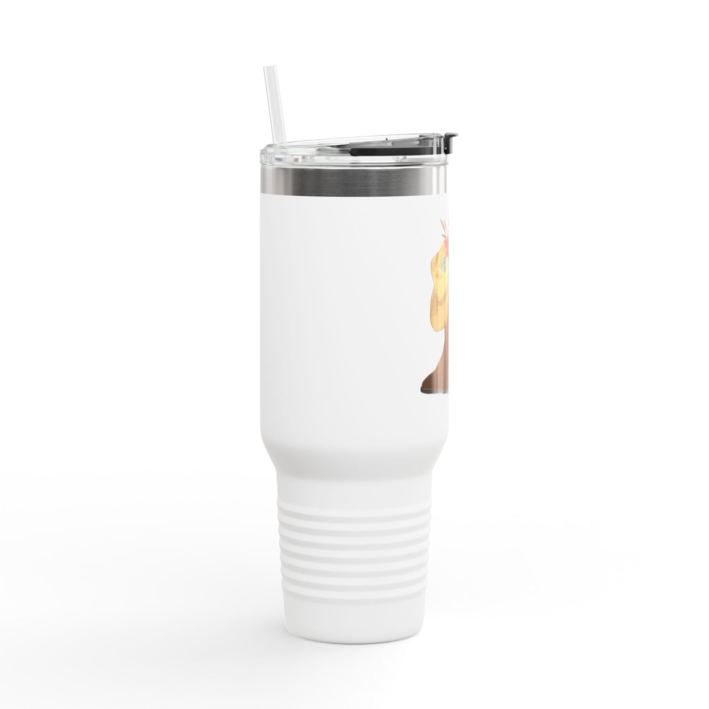Western Floral Insulated Travel Mug
