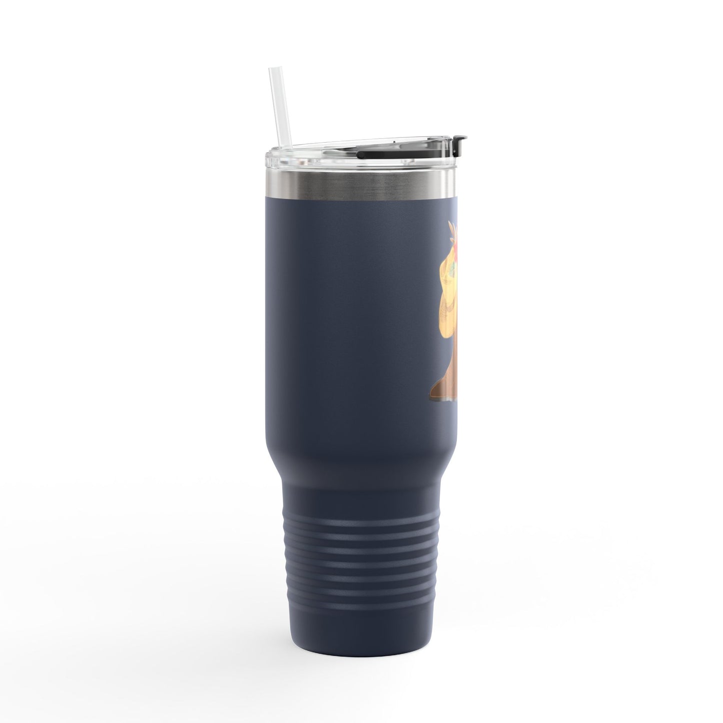 Western Floral Insulated Travel Mug