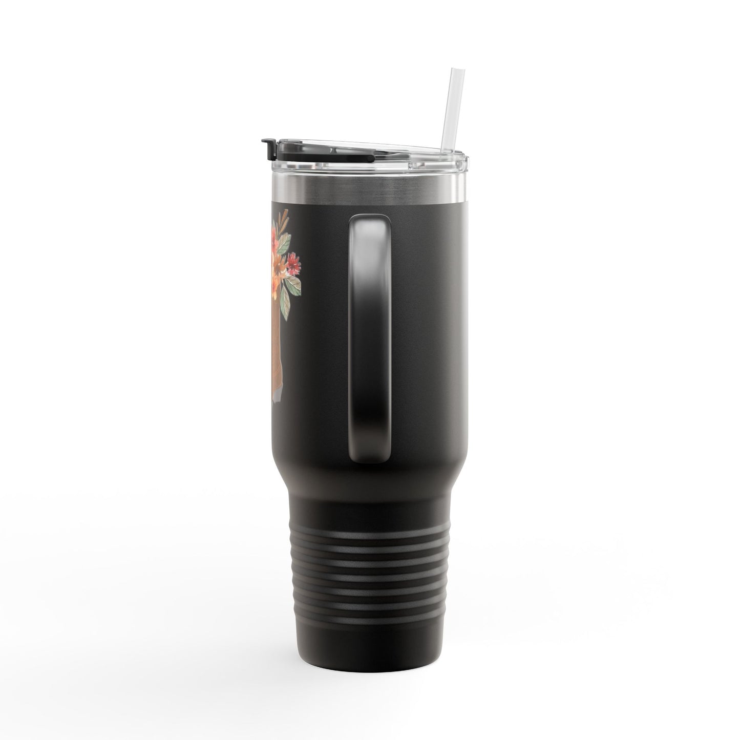 Western Floral Insulated Travel Mug