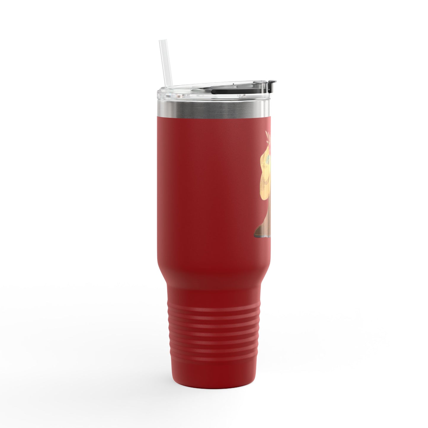 Western Floral Insulated Travel Mug