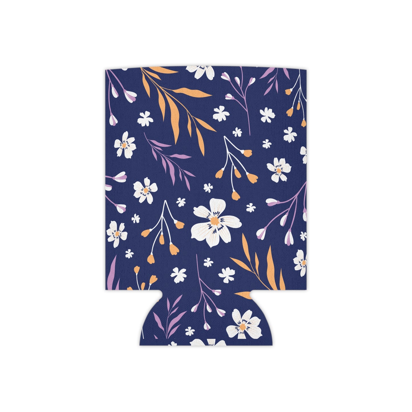 Floral Print Can Cooler